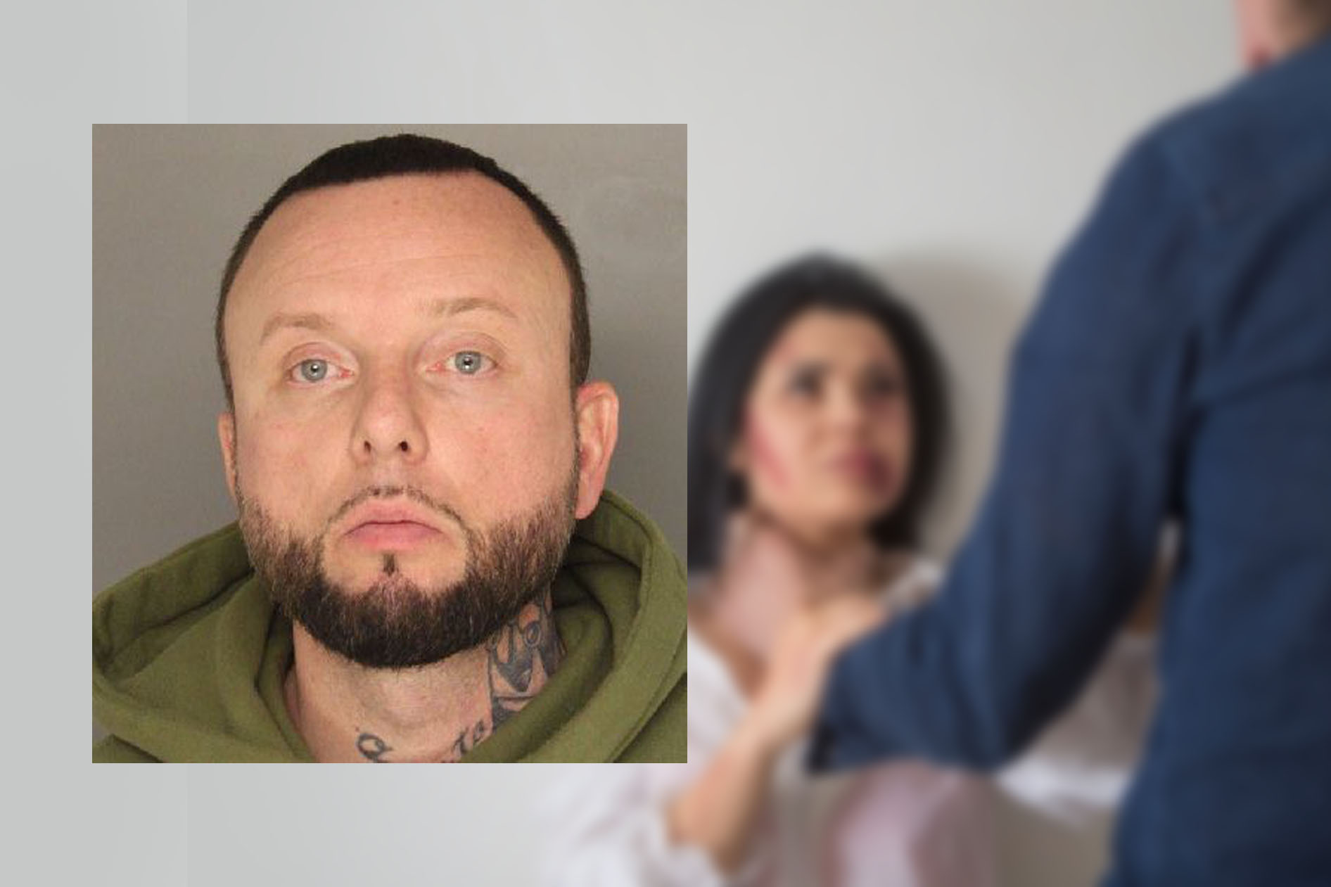 Mugshot provided by the Allegheny County Jail. Background photo credit: dianacibotari1991 / Pixabay