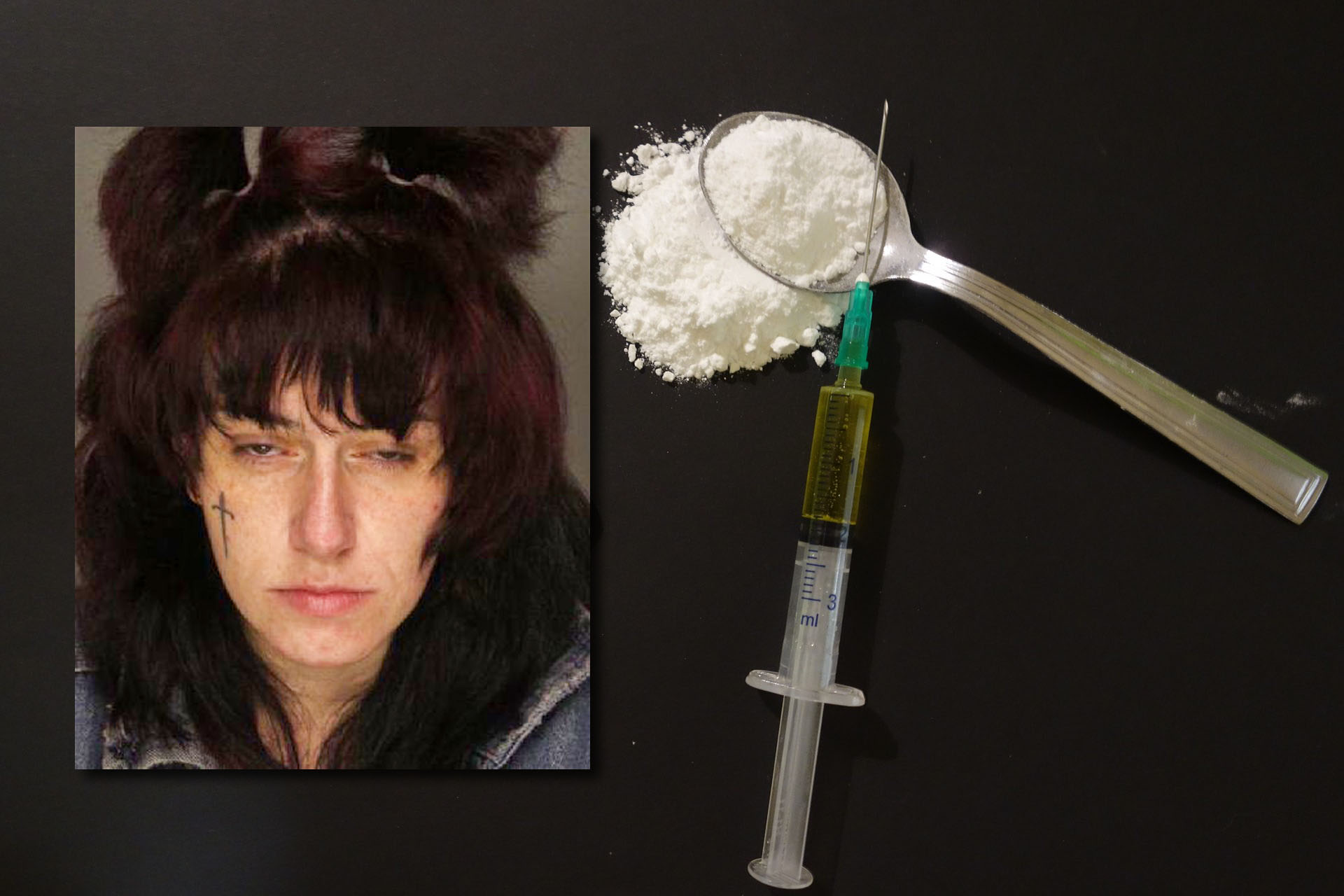 Mugshot provided by the Allegheny County Jail. Background photo credit: RenoBeranger / Pixabay