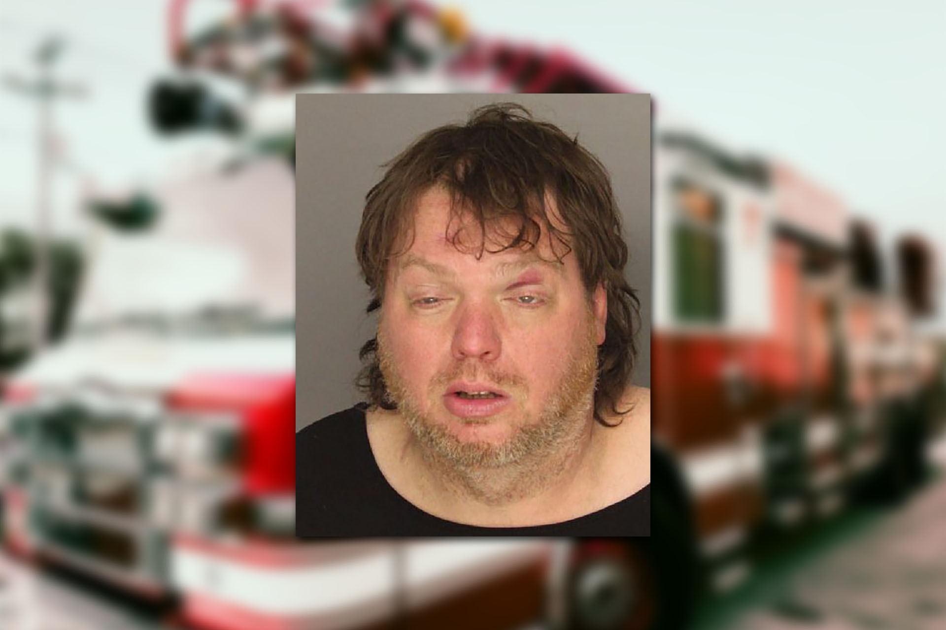 Christopher Starks. Mugshot provided by the Allegheny County Jail. Background photo credit: Victor Martinez/Pexels.