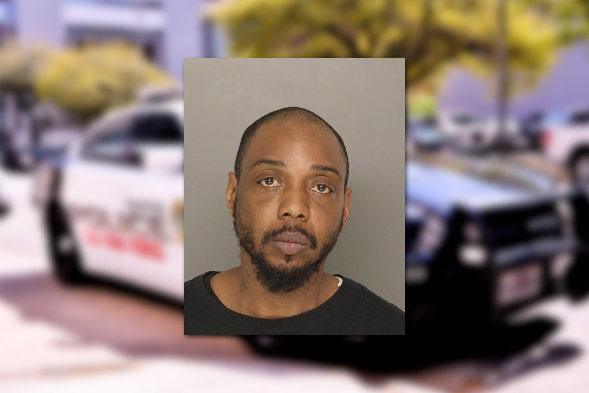 Lerin Jovan Dukes. Mugshot provided by the Allegheny County Jail. Background photo credit: F. Muhammad / Pixabay.