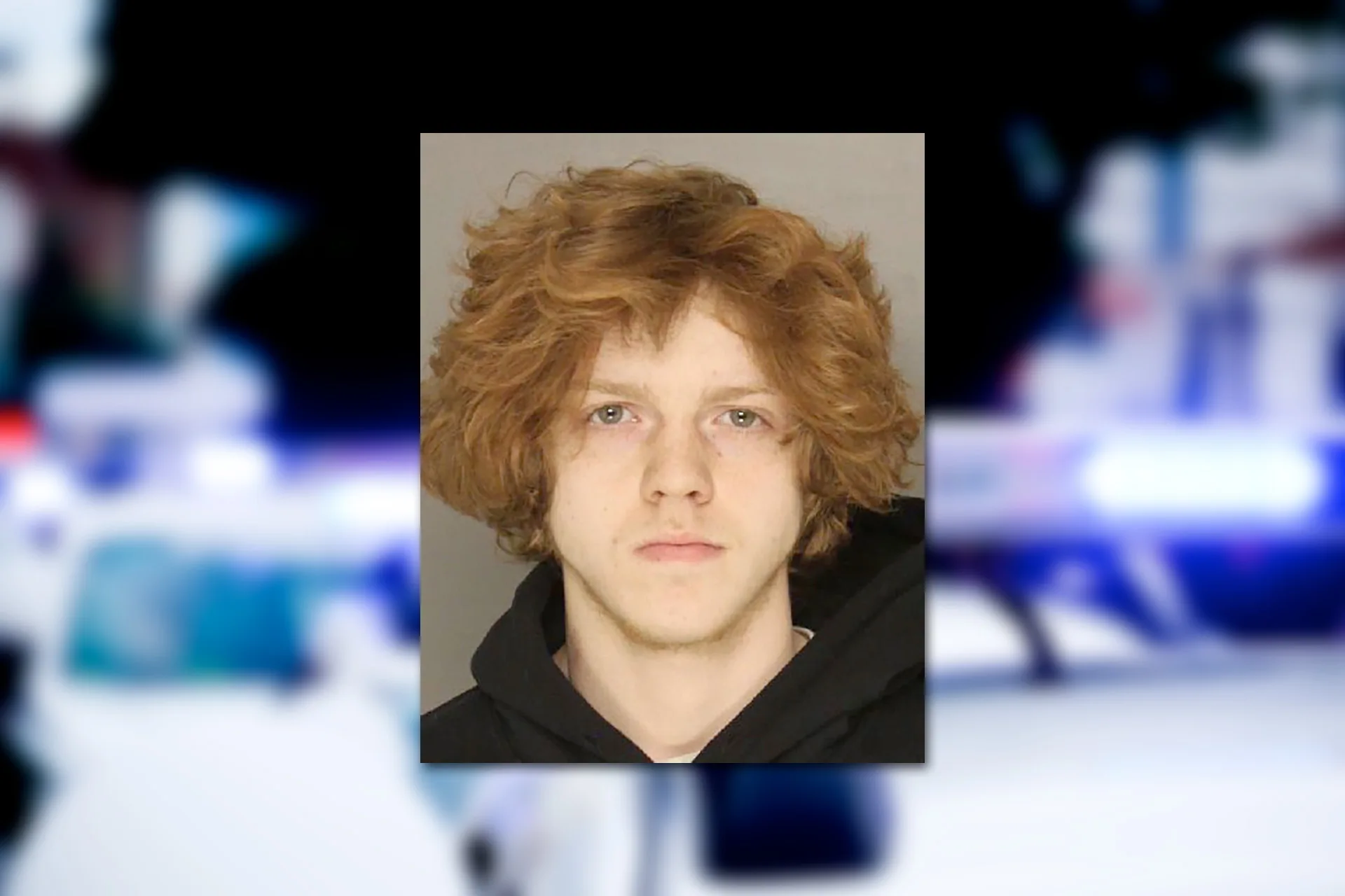 Austin Hindman. Mugshot provided by the Allegheny County Jail. Background photo credit: Diego Parra / Pixabay.