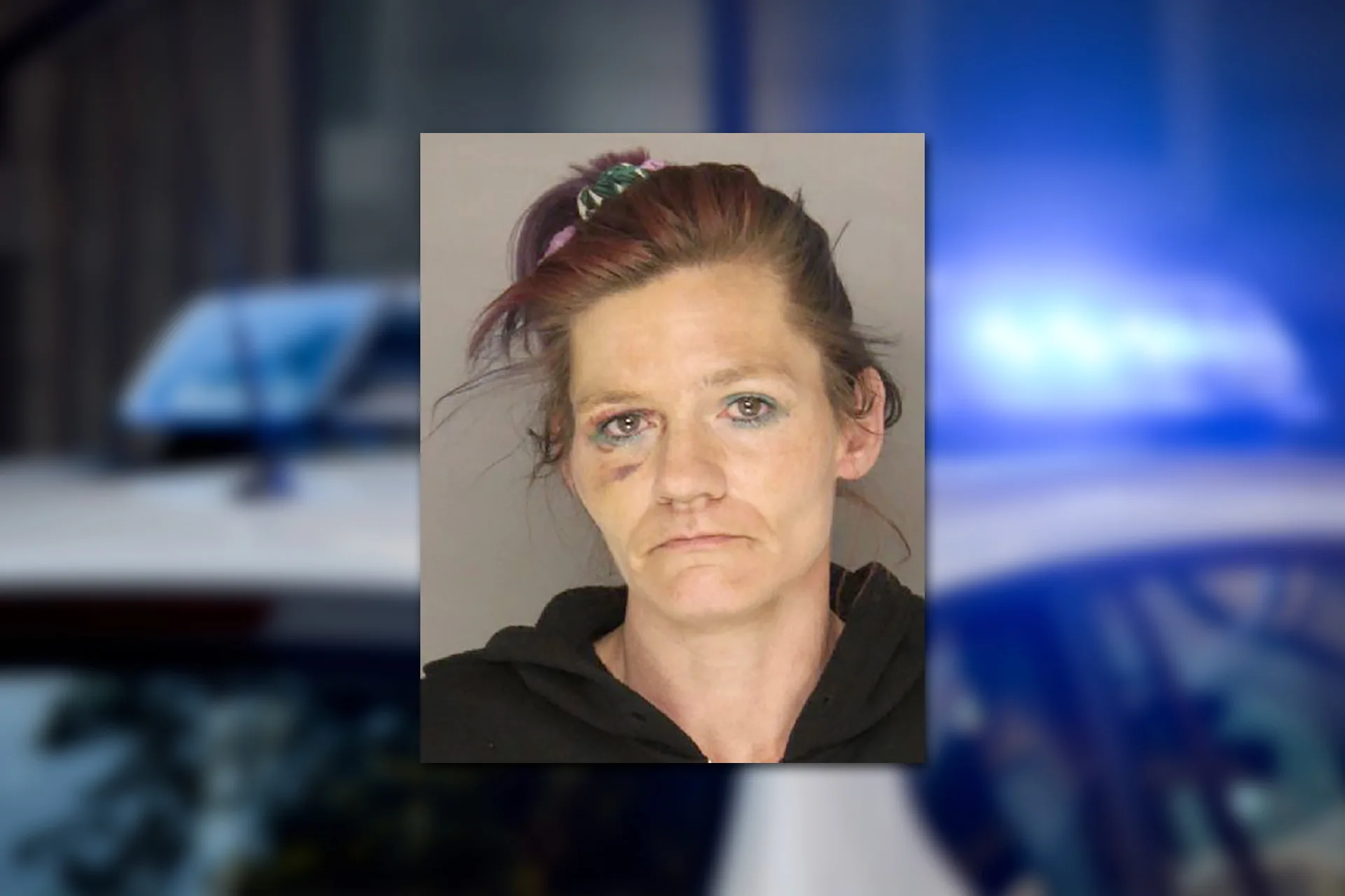 Crystal Pirozzi. Mugshot provided by the Allegheny County Jail. Background photo credit: Pixabay.