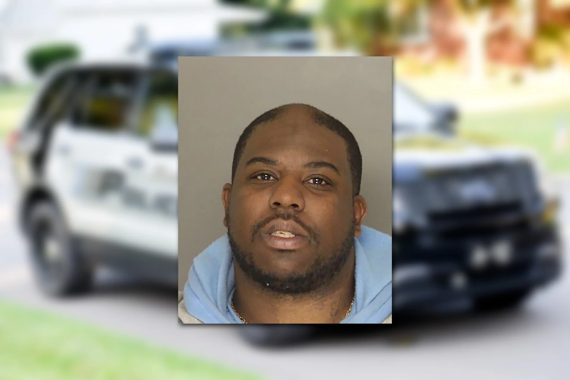 Rashon Coleman. Mugshot provided by the Allegheny County Jail. Background photo credit: OlinEJ / Pixabay.