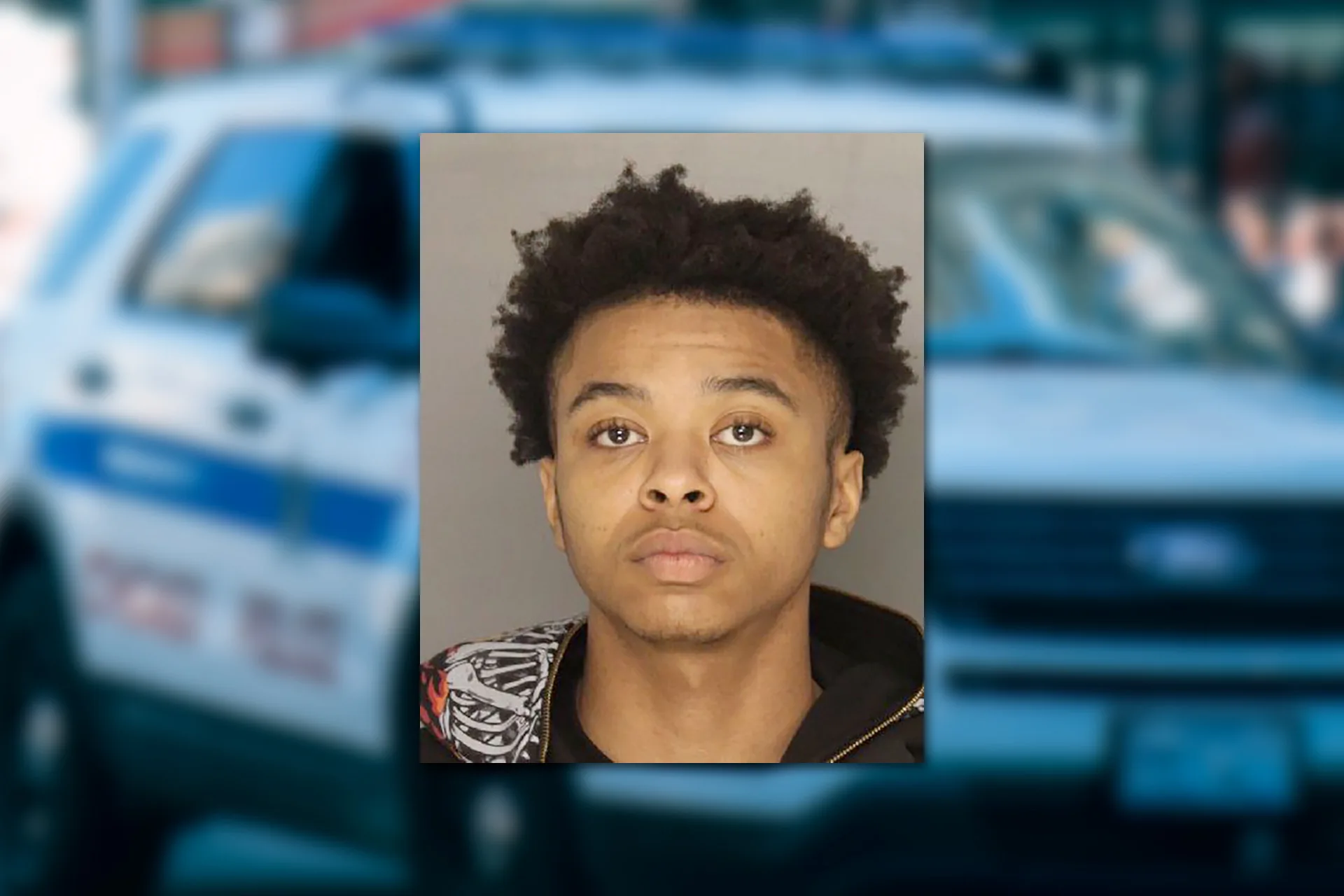 Richard Johnson. Mugshot provided by the Allegheny County Jail. Background photo credit: Ricky Esquivel / Pexels.