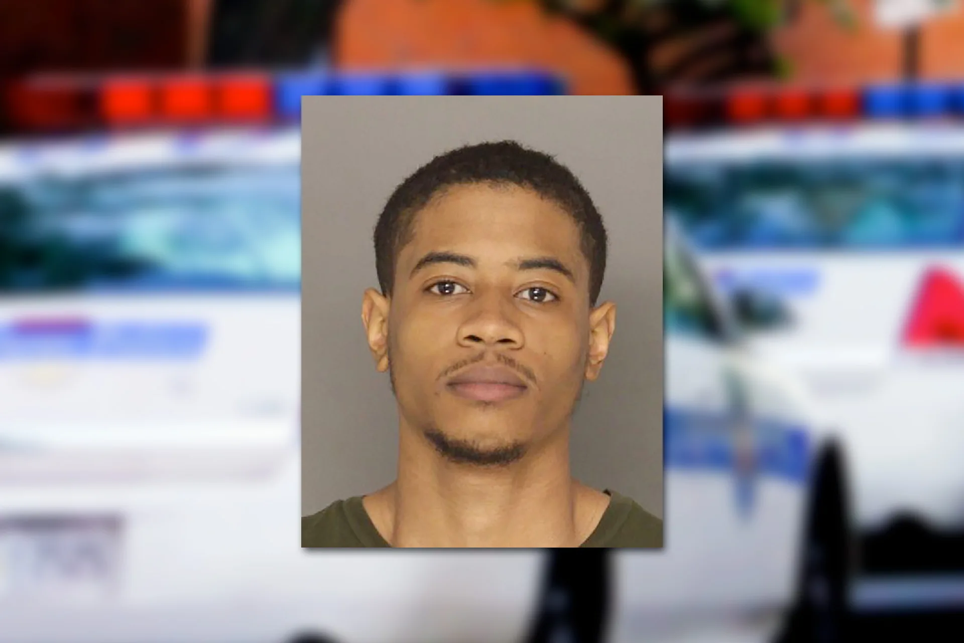 Terrell Goodwine. Mugshot provided by the Allegheny County Jail. Background photo credit: Bruce Emmerling / Pixabay.