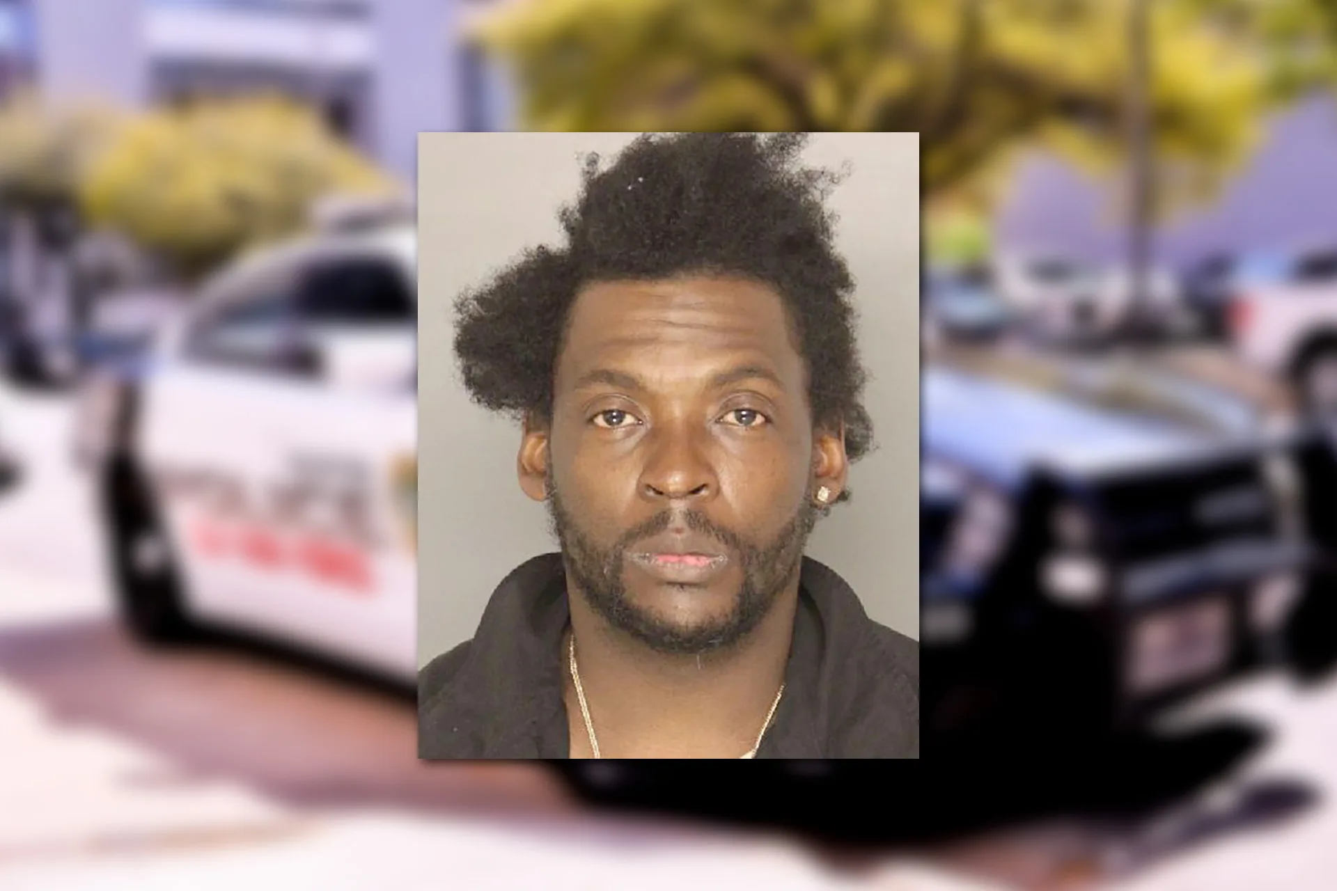 Jermaine Turner. Mugshot provided by the Allegheny County Jail. Background photo credit: F. Muhammad / Pixabay.