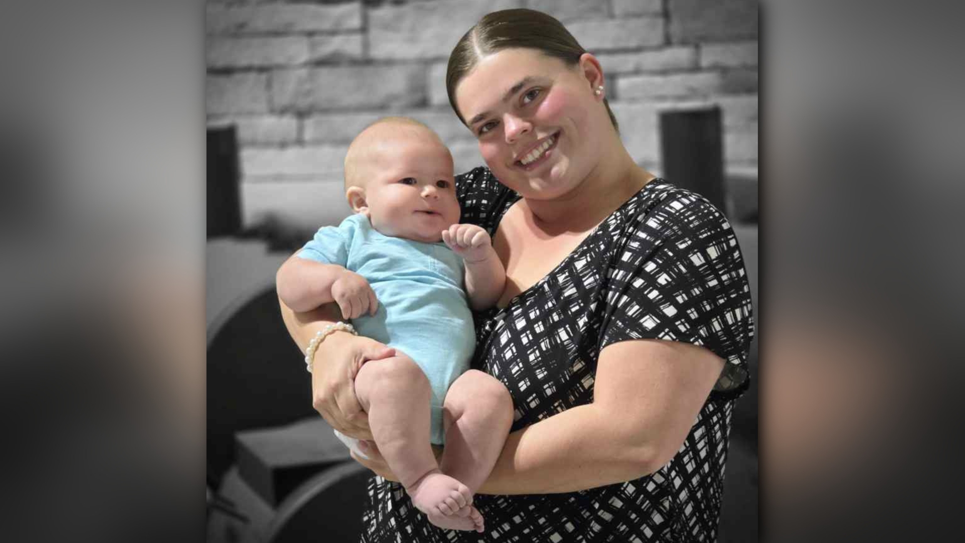 Lindsey Cox and her son. Photo courtesy Crawfordsville Police Department.