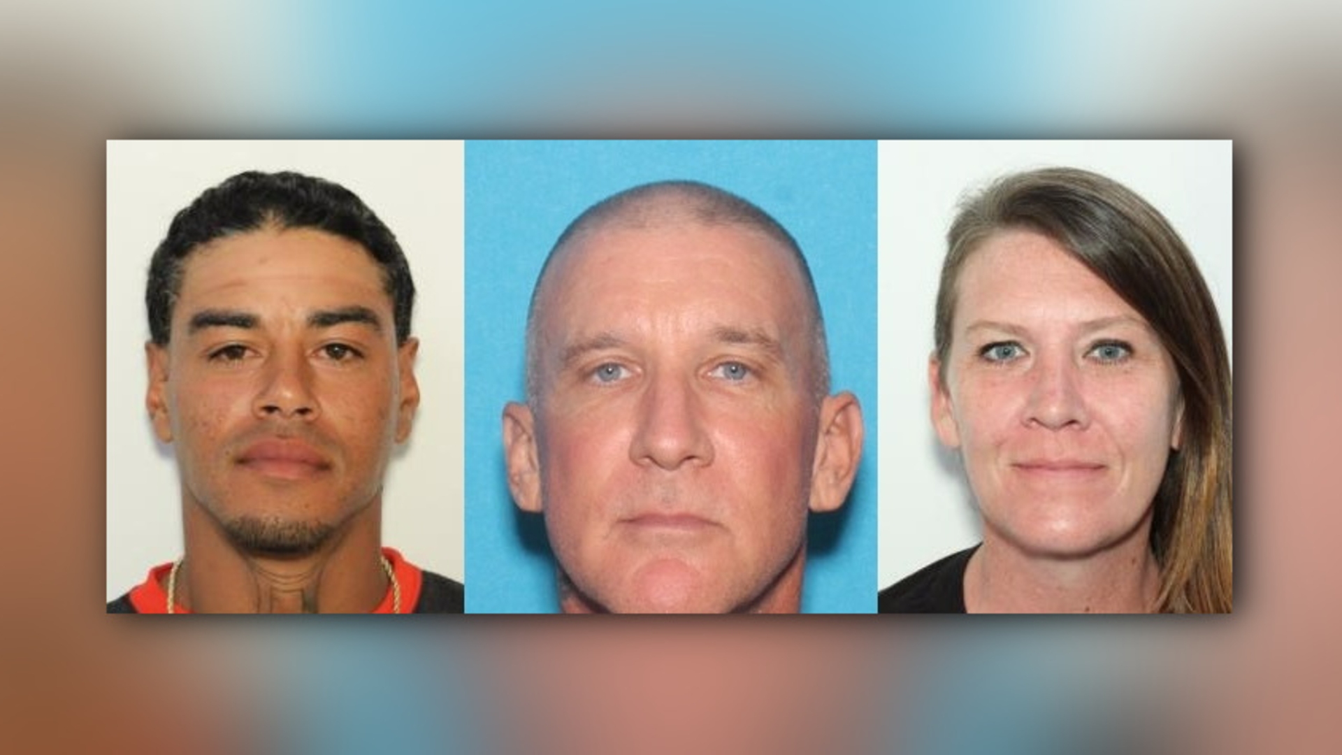 From left, Stephen Walker, Johnny Rankin Morris, Hailey Cole.