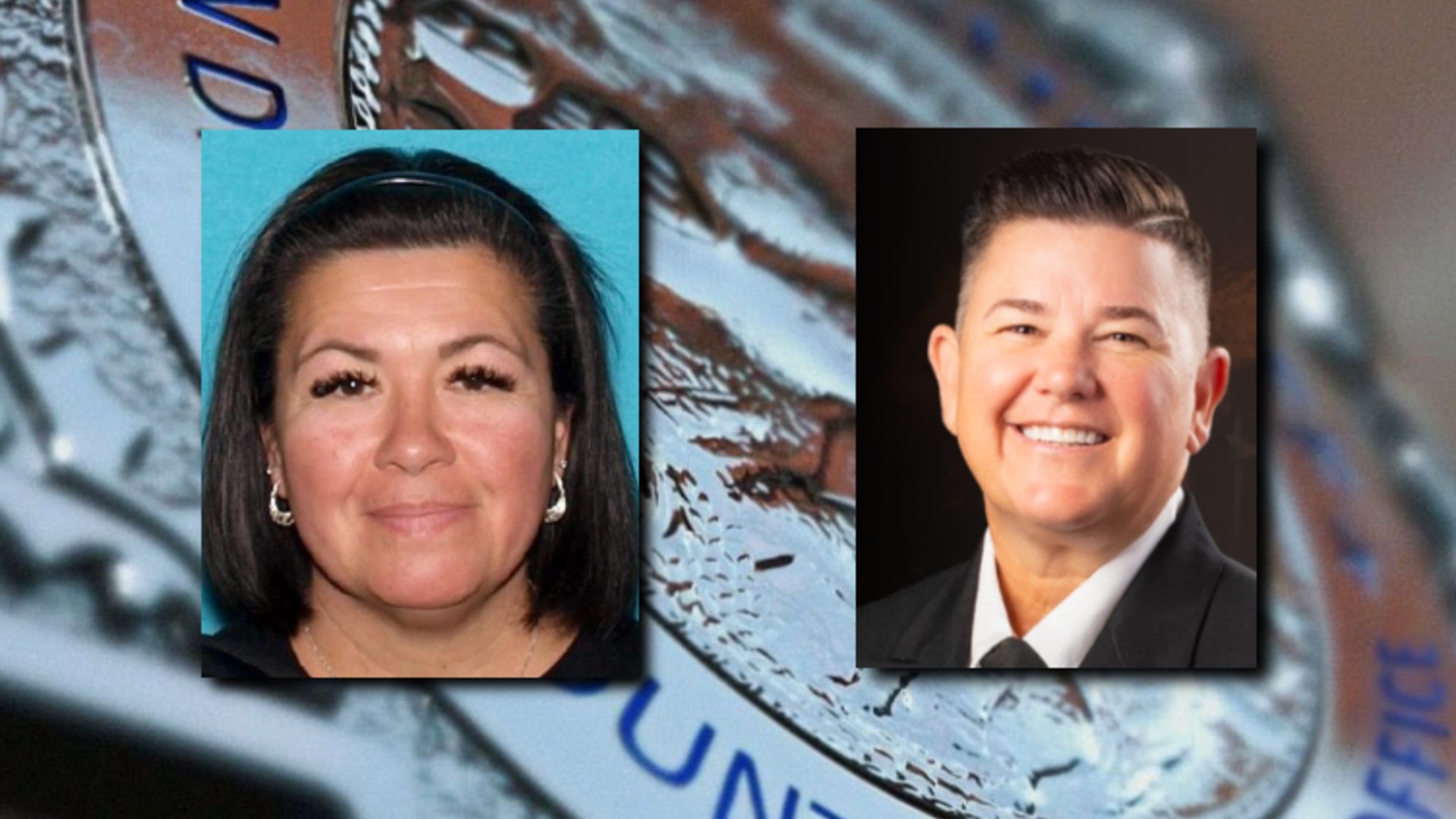 Yolanda (Olenjniczak) Marodi, left, and Rebecca Marodi (via San Diego Sheriff's Office & Riverside County Fire Department)