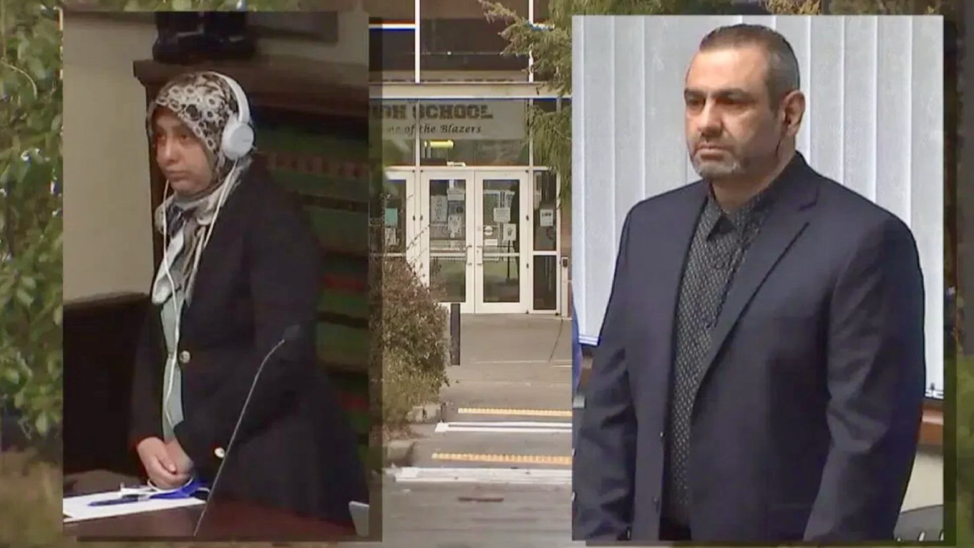 Left is Zahraa Ali and right is Ihsan Ali, in court on July 14, 2025. (KOMO NEWS)
