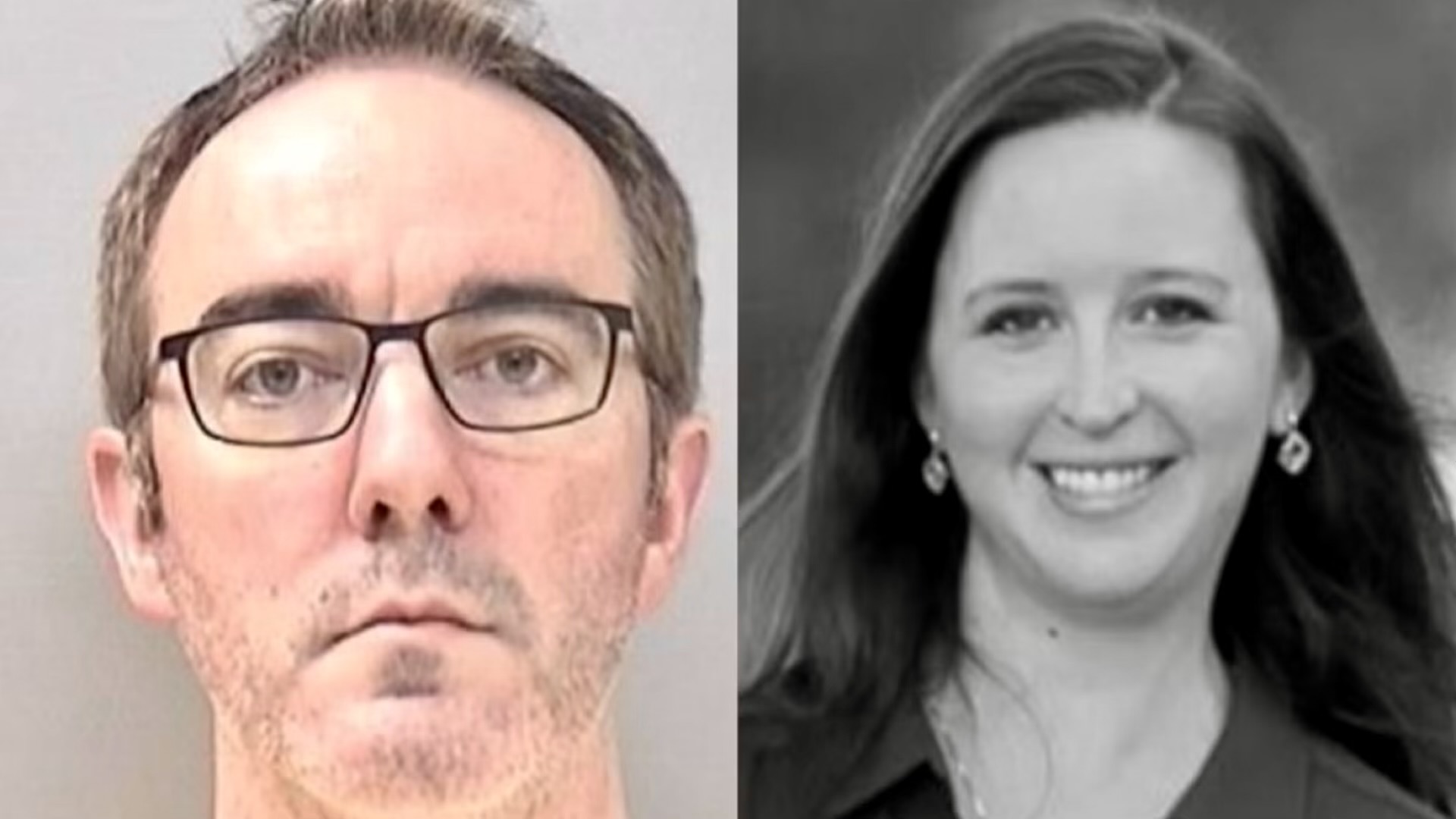 Daniel Krug, left, and his wife Kristil Krug, who he is convicted of murdering (via Broomfield Police Department and Krug family)