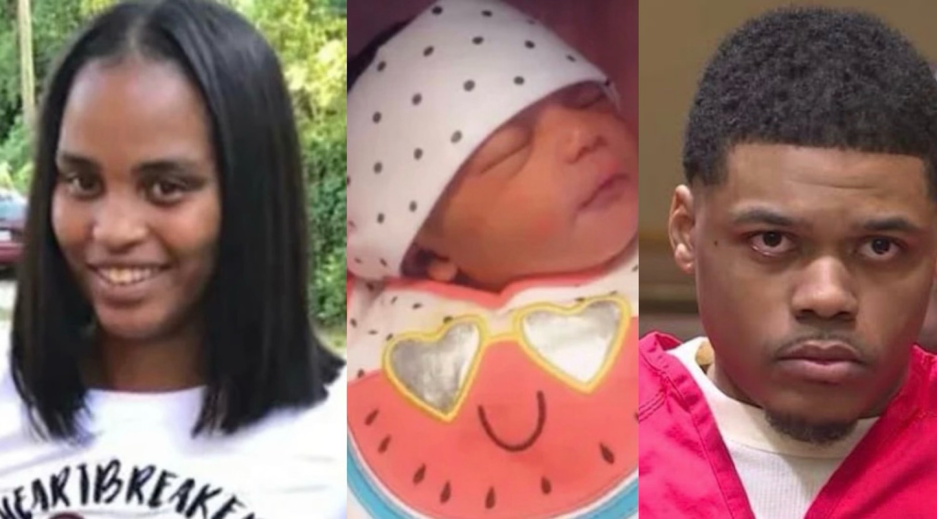 Left: Danielle Hoyle, Center: Kennedy Hoyle, Right: Brandon Isabelle (via Facebook, Action News 5)
