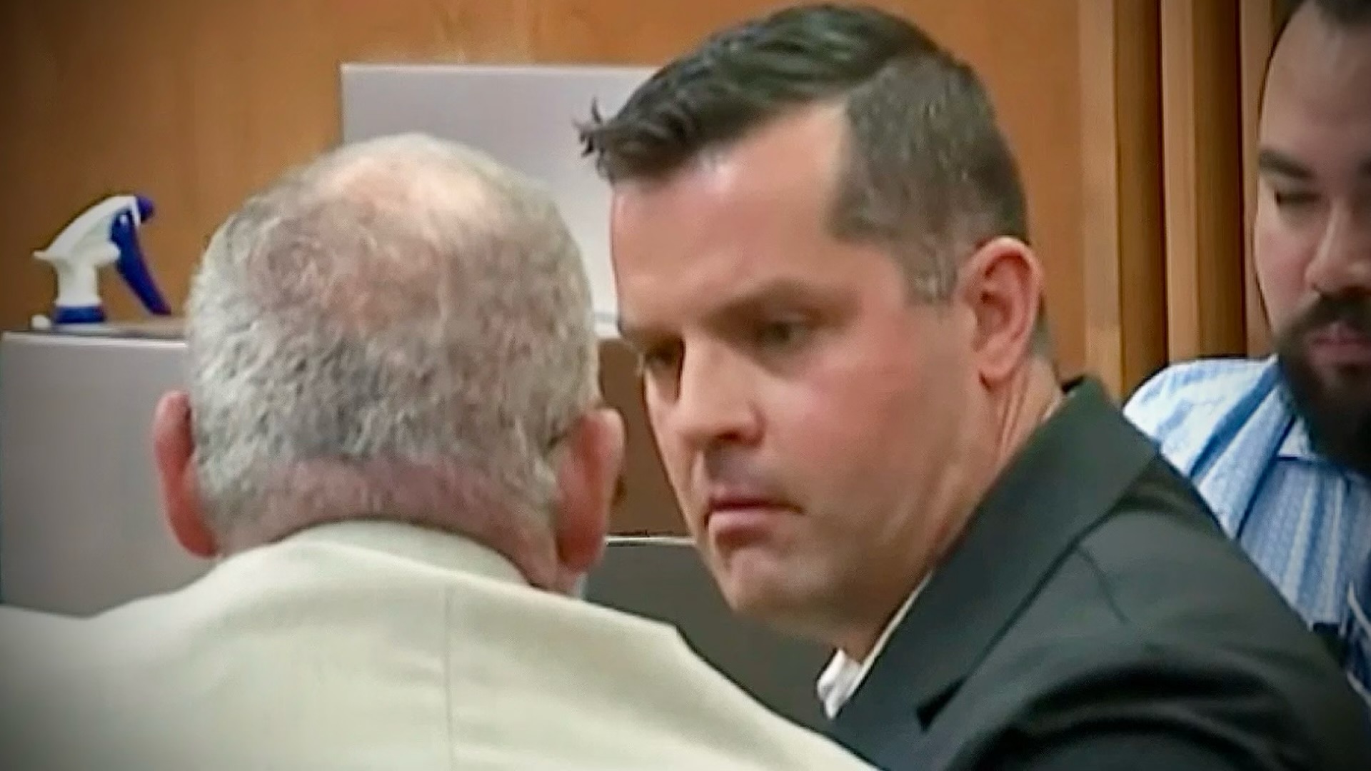 Christopher Scholtes in court (via News 4 Tucson KVOA-TV/YouTube)