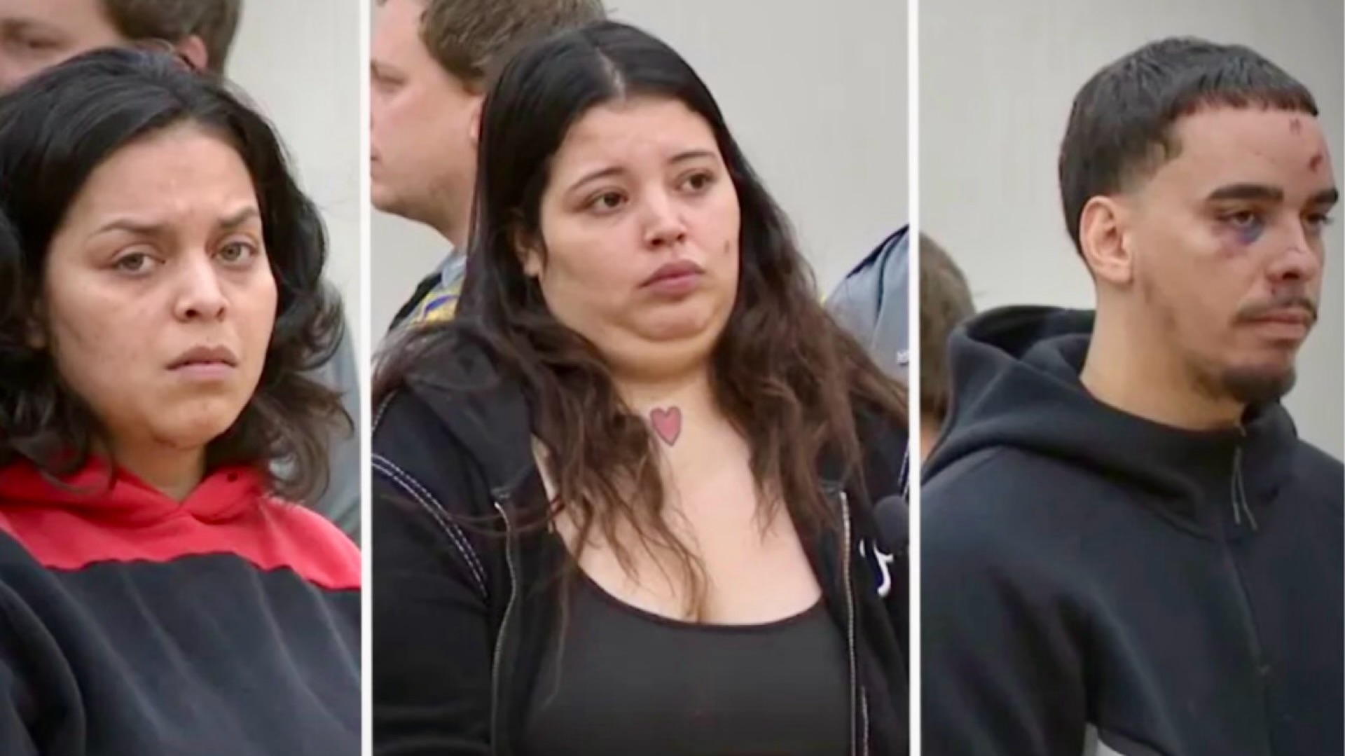 Left: Jackelyn Garcia, Center: Karla Garcia, Right: Jonatan Nanita (via WFSB)
