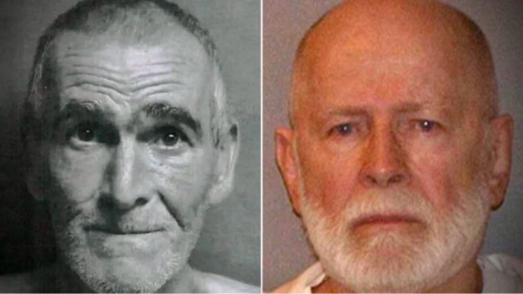 Left: Michael Lewis, Right: Whitey Bulger (via New Hampshire Attorney General's Office; Bureau of Prisons/Getty)
