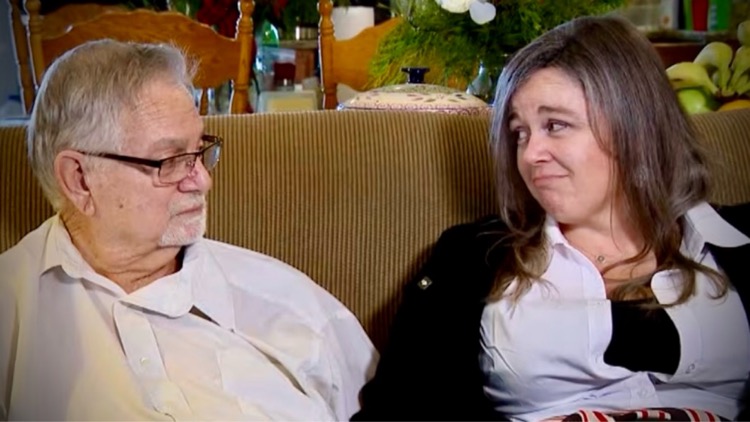 Joseph Newton and his daughter Michelle Newton reunite after more than 40 years apart, via WLKY
