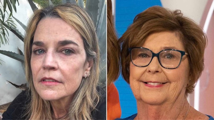 Right: Savannah Guthrie, Left: Nancy Guthrie (via Instagram/NBC)
