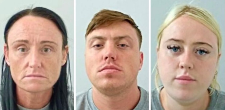 Left: Joanna Maxwell, Center: Liam Donlin, Right: Amie Clegg (via Lancashire Constabulary)