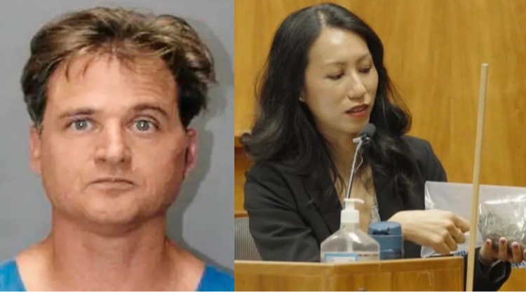 Left: Dr. Gerhardt Konig, Right: Michelle Amorin, DNA analyst (via Honolulu Police Department/Hawaii News Now)