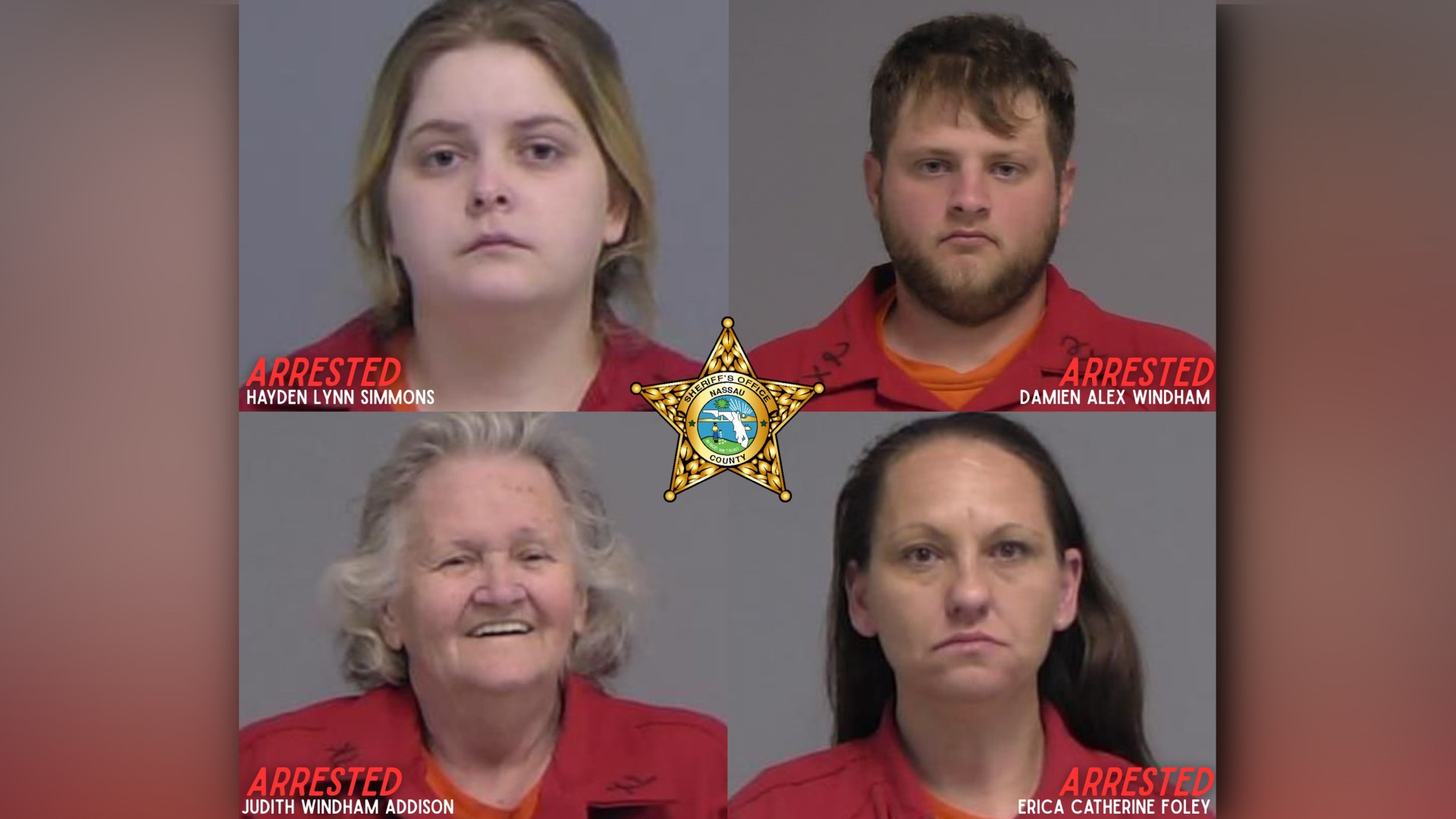 Photo released by the Nassau County Sheriff's Office.