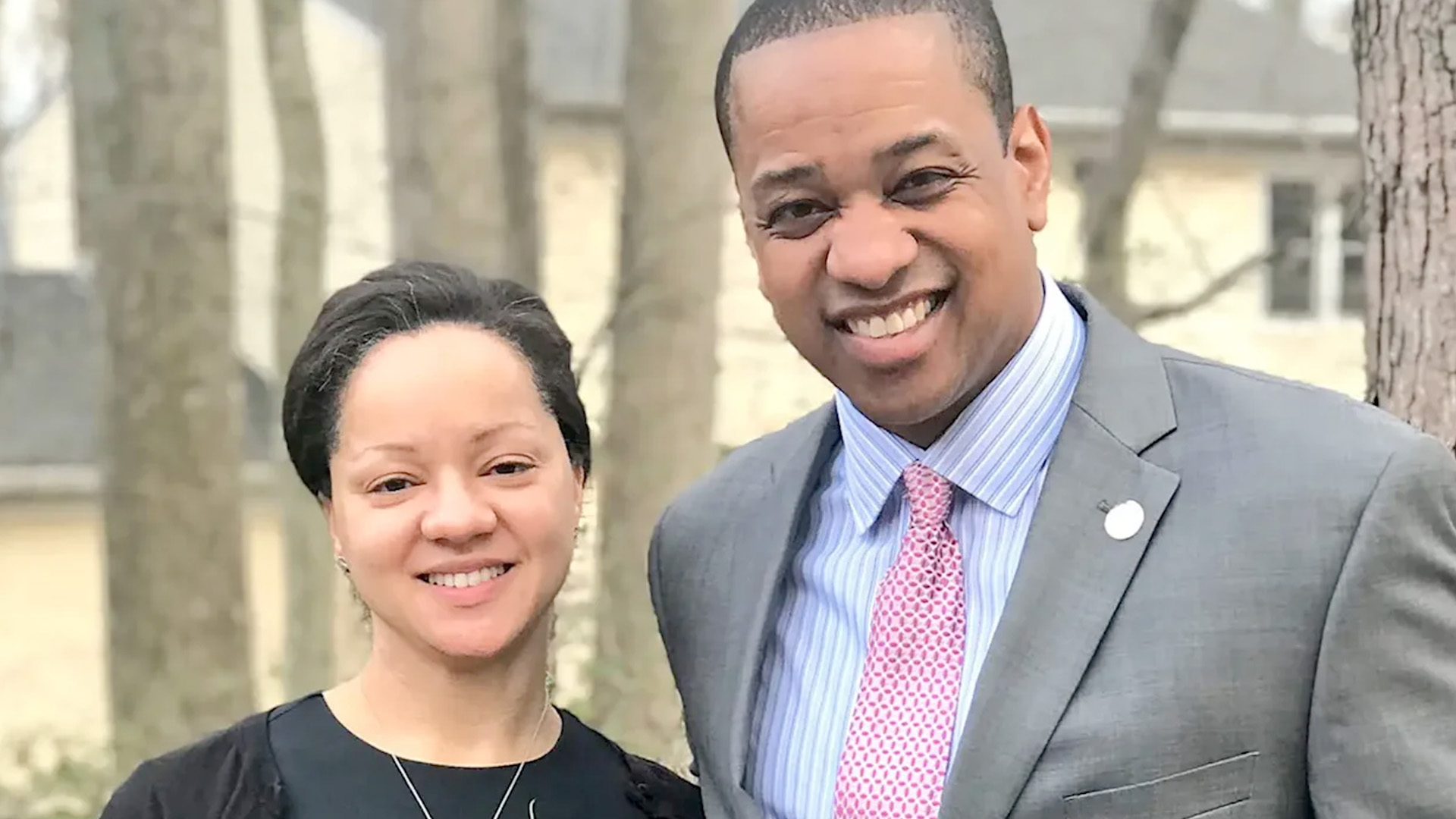 Cerina and Justin Fairfax. Image via Facebook.