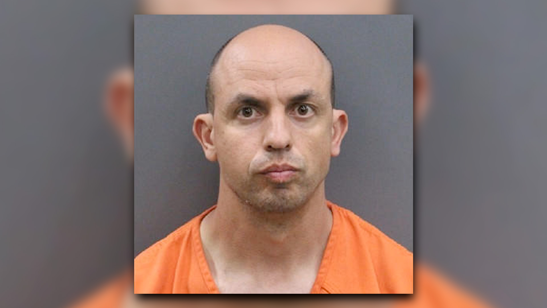 Diego Ponce-Molina is shown in a booking photo released by Tampa police. He is charged with first-degree murder in a downtown Tampa stabbing.