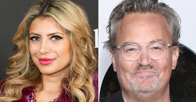 Left: Jasveen Sangha, Right: Matthew Perry (via Shutterstock/Getty)
