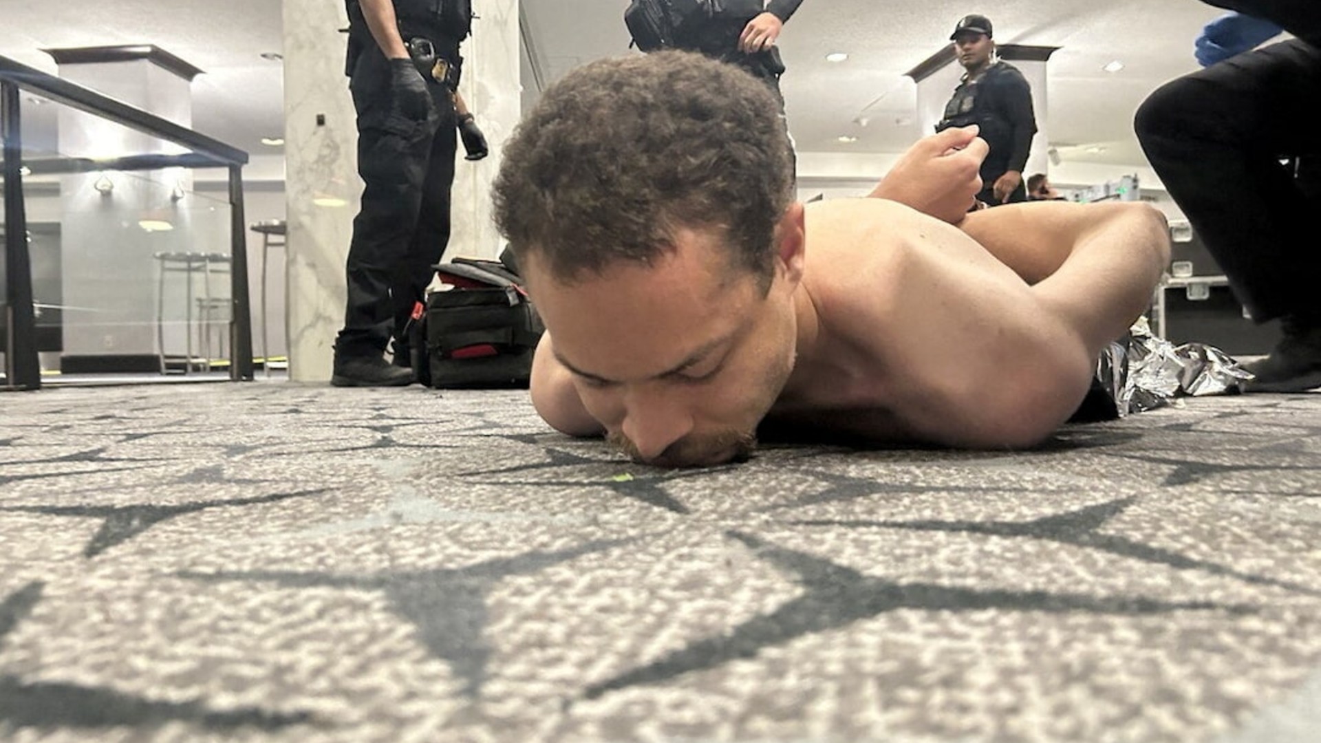 A photo of Cole Tomas Allen shared by President Donald Trump via Truth Social.