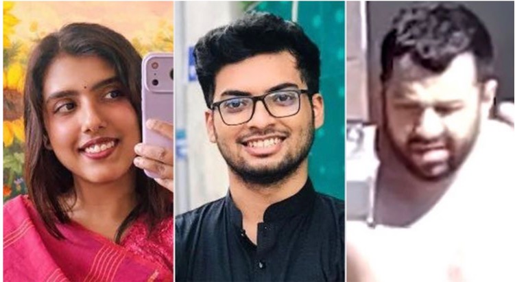 Left: Nahida S. Bristy, Center: Zamil Limon, Right: Hisham Abugharbieh (via University of South Florida Police Department/Hillsborough County Sheriffs Office)