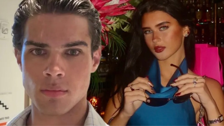 Left: Braden Eric Peters aka “Clavicular” Right: Aleksandra Vasilevna Mendoza aka “Alorah Ziva” (via TMZ)