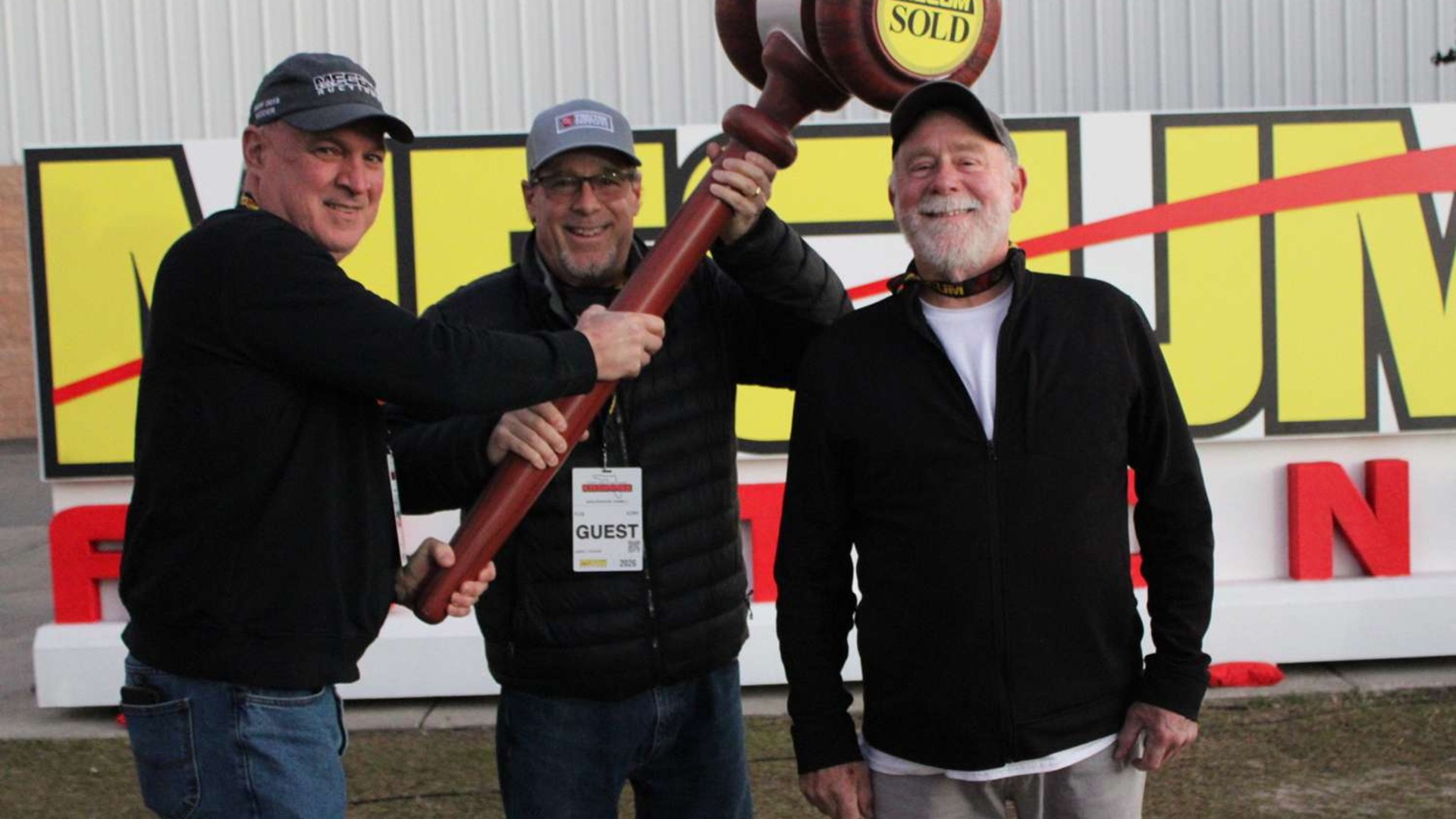 From left: James Puchan, Douglas Kraft, and Robert Kraft were killed while visiting Central Florida for the Mecum Car Auction. (via The Mid American Health Organization / Facebook)
