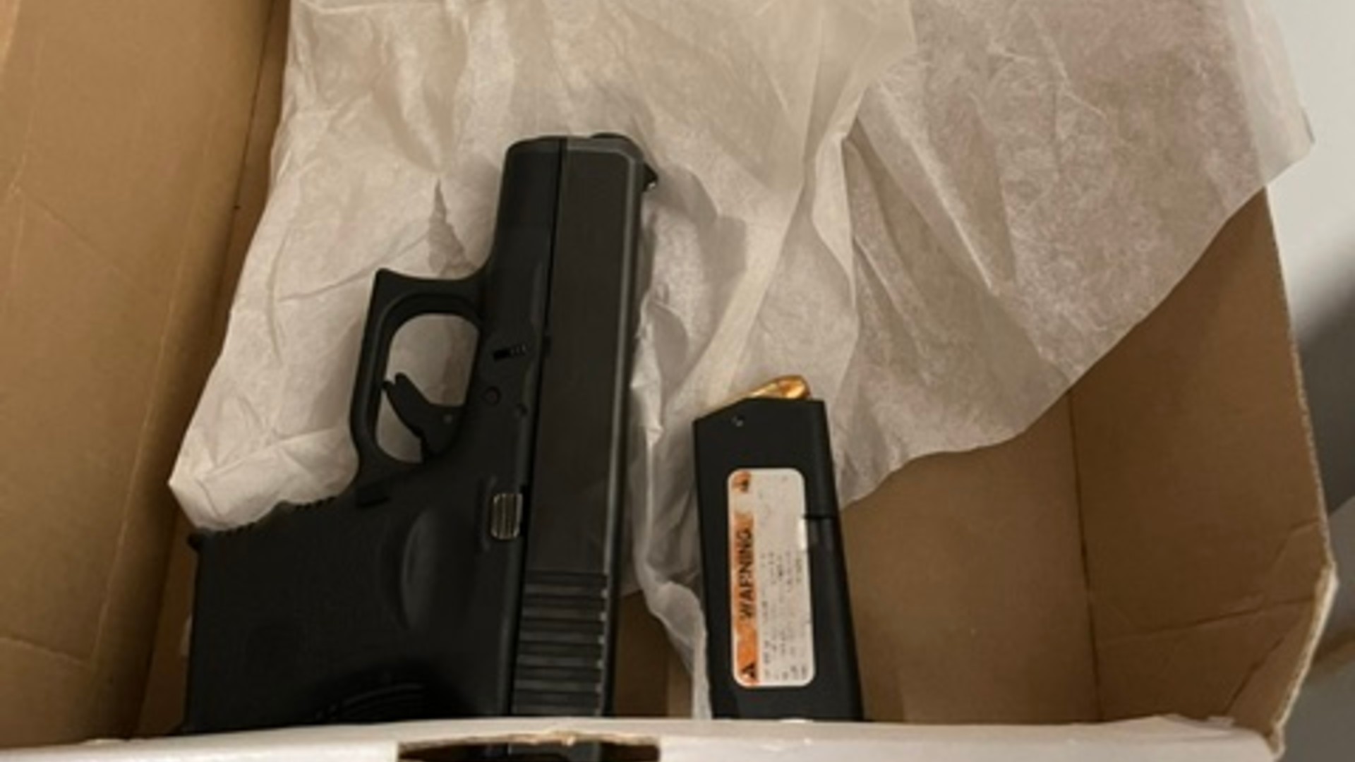 Firearm recovered by authorities (via Portland Police)