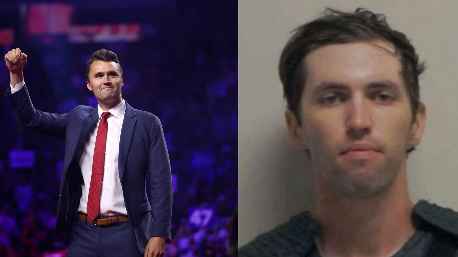 Tyler Robinson, right, the suspected killer of conservative activist Charlie Kirk (via Facebook / Utah Governor’s Office)