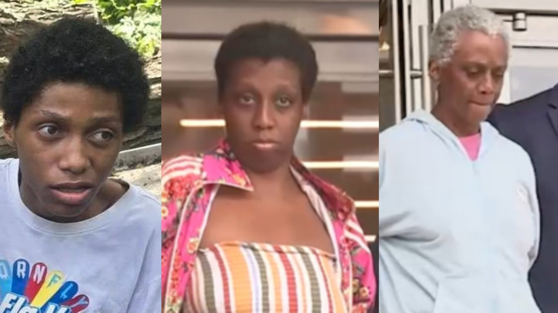 From left: Adonis Jarvis, his mother Geneva Jarvis, and Denise Jarvis. (via Facebook / 6ABC / ABC7NY)