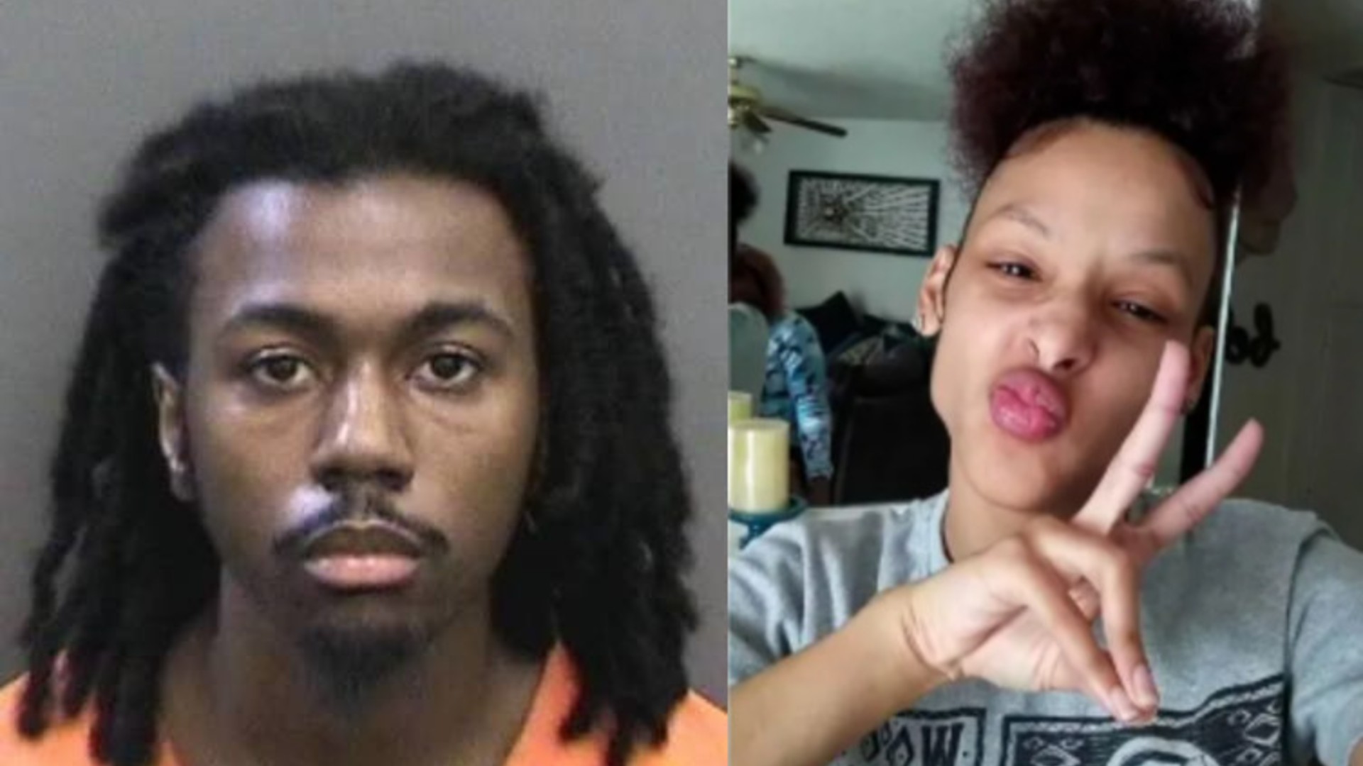 Billy Adams, left, and Alana Sims (via Tampa Police Department / Family handout)