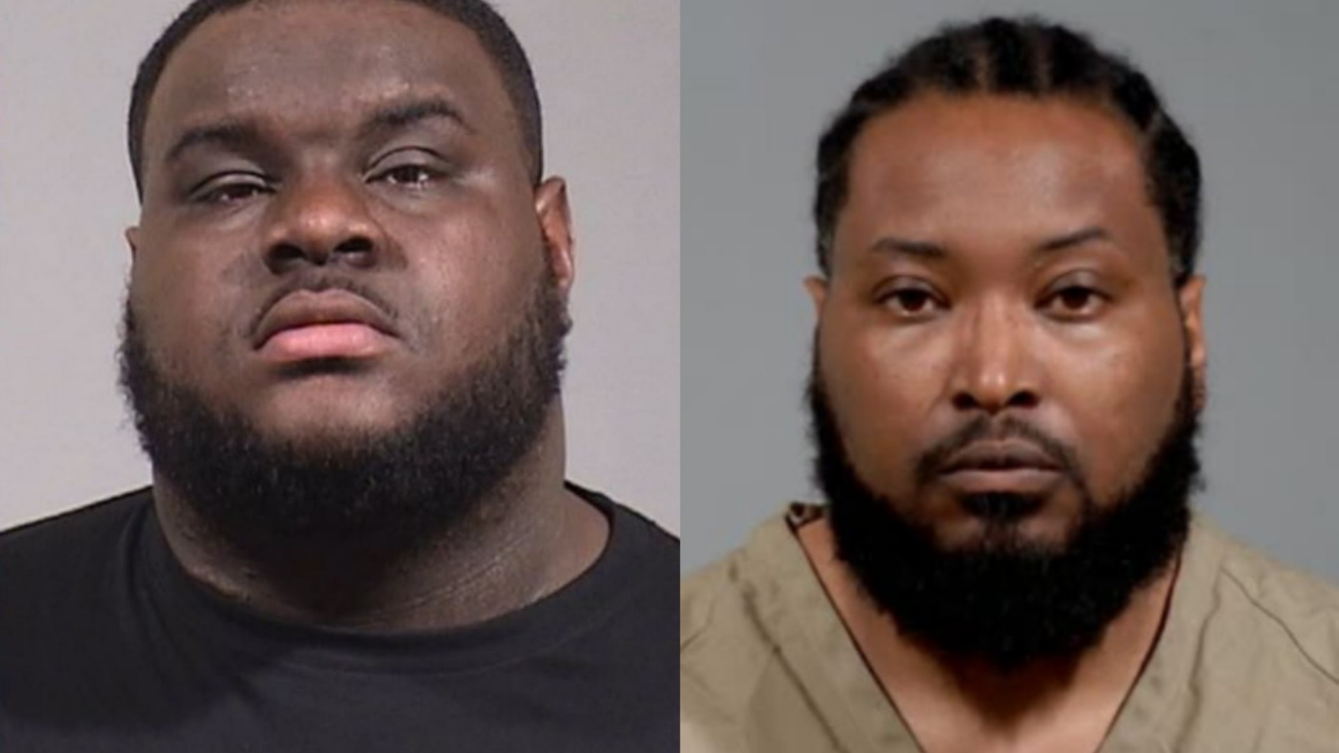 Kaprise Sledge, left, and Thomas Sledge