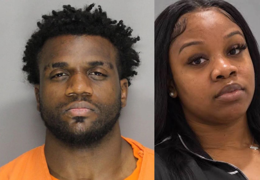 Kingston Bradley, left, and Shanteria Mosley (via Cobb County Sheriff's Office / Facebook)
