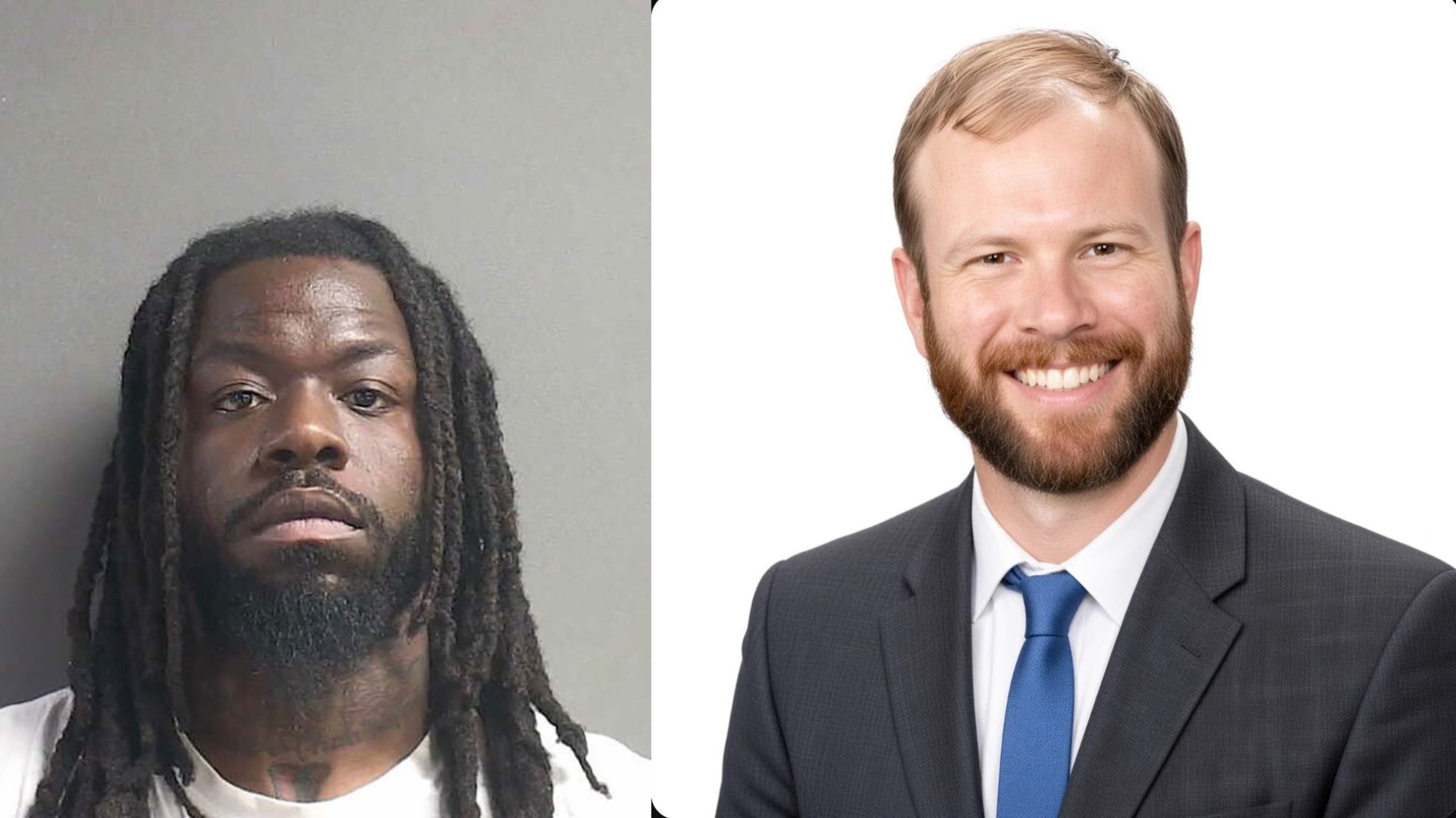 Elijah Hemingway, left, and Dr. Idris Evans (via Volusia County Sheriff's Office / UPMC)