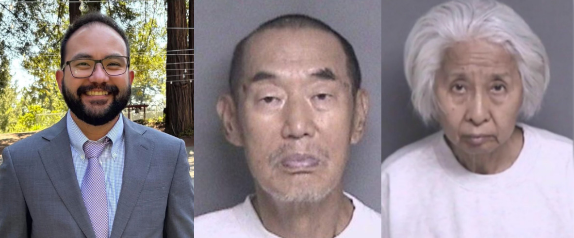 From left: Jonathan McKinsey, Shouyong Zhang, and Shili Chen (via SFist / Dublin Police)
